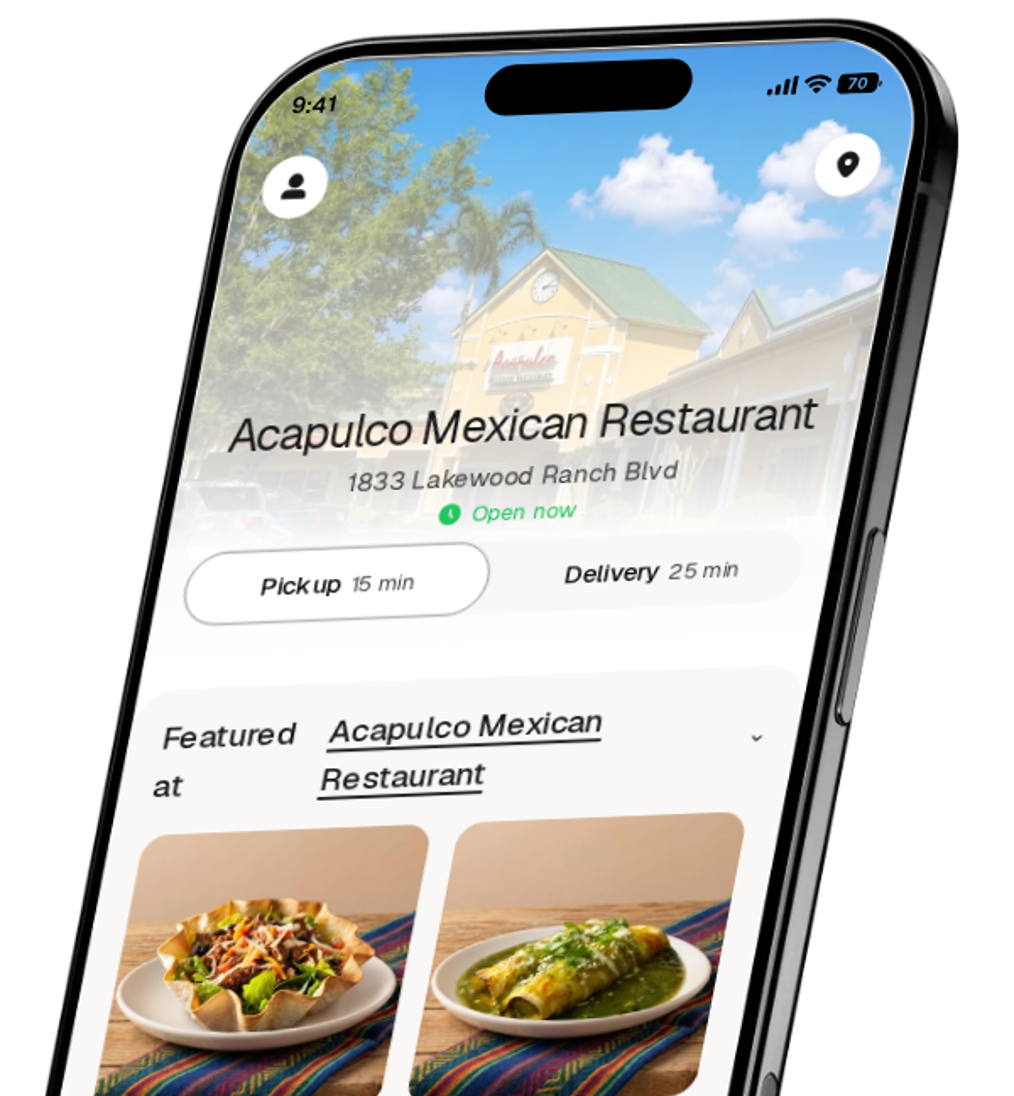 Acapulco Mexican Restaurant app preview